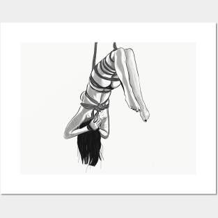 Shibari art Posters and Art